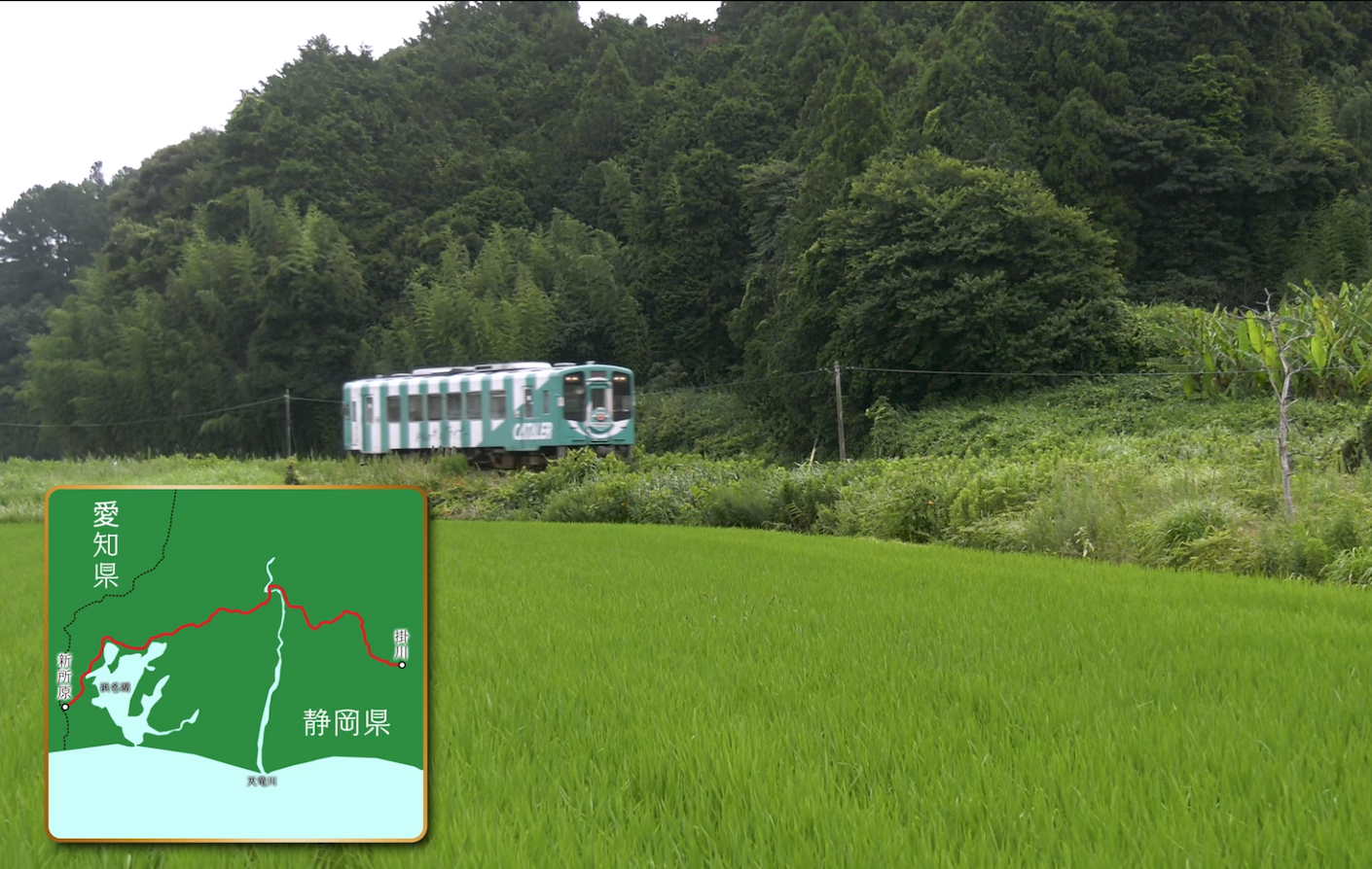 にっぽん再発見！天浜線🚃OAまもなく！